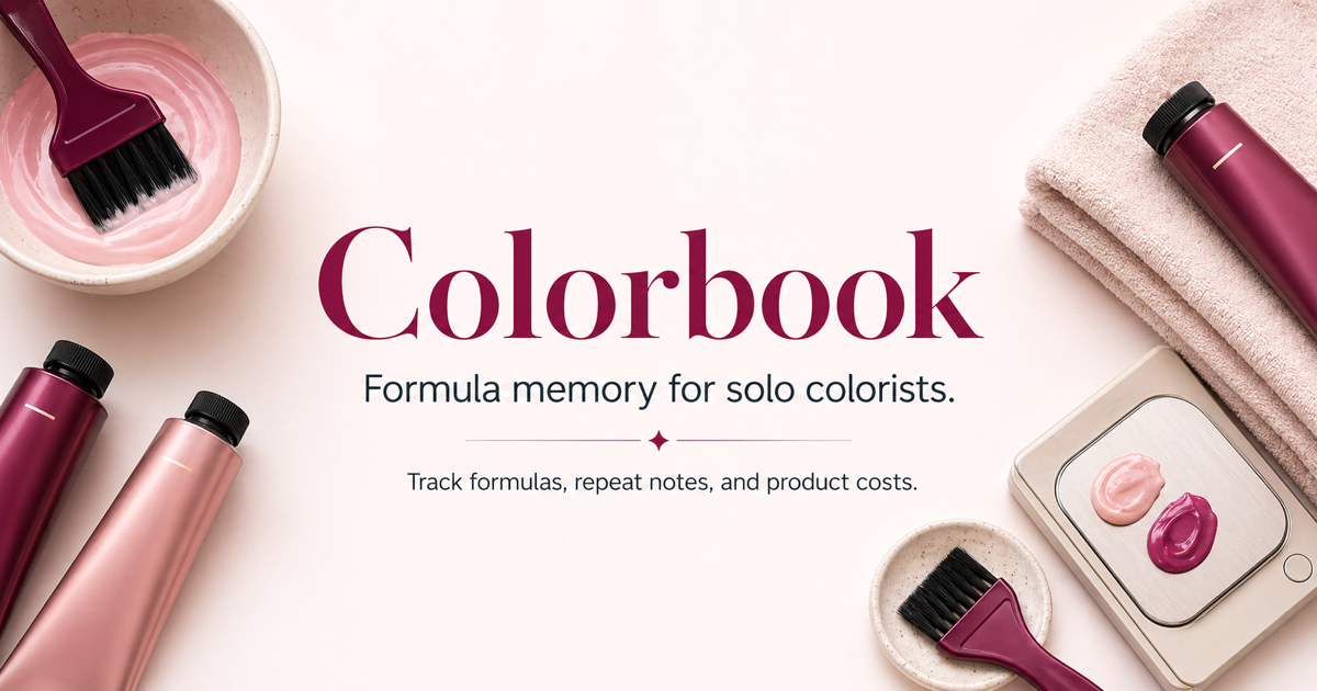 Colorbook | Service Memory for Solo Colorists
